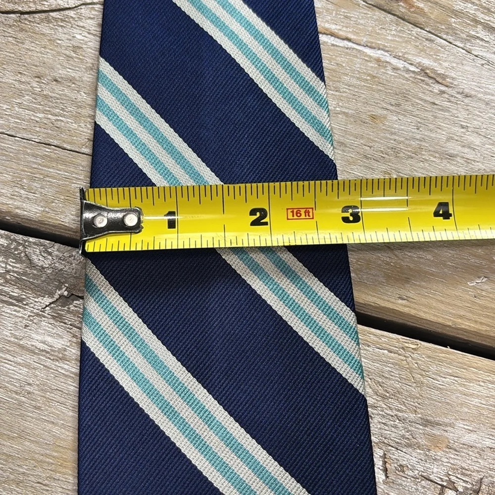Brooks Brothers Makers Blue Striped Tie. Men’s 59” Striped | Classic | Retro.